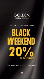 BLACK FRIDAY (Black Weekend)

Este jueves 27, viernes 28 y sábado 29 de noviembre 

TENDREMOS UN 20% DE DESCUENTO EN PRODUCTOS SELECCIONADOS

VALIDO EN TIENDA FÍSICA!! 🙌

Recuerda que los descuentos se aplicarán solo con pagos en TRANSFERENCIA o EFECTIVO

NO TE LO PIERDAS 😎

Tienda Física:
Estamos en la Av. Mella N.302, esq. 19 de Marzo (al lado de la Sirena) próximo al Barrio Chino, Sto.
Dgo. RD🇩🇴

• Visítanos y aprovecha esta oportunidad única para modernizar tu negocio.

TAMBIÉN APLICAN EN LA OFERTA
✅camillas seleccionadas 
✅Aros de luz 
✅Lámparas de mesa 
✅Espejos 
✅Máquinas de barbero
✅Organizadores 

Todos los productos que aplican para la oferta estarán identificados ✳️

#blackfriday #blackweekend blackfridaysales