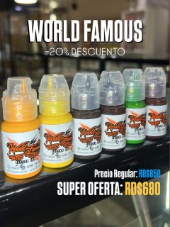 SÚPER OFERTA 20 % DE DESCUENTO 🔥

✅ Este viernes 15 y sábado 16 de Mayo 

Estaremos ofreciendo, un 20% de descuento en TODOS los productos del supply

 ✅ TODO ! TODO ! TODO 

-Mobiliario
-Pigmentos 
-Iluminarías 
-Productos de tatuaje 
-Dermografos 
-Máquinas 
-y todos los demás productos del supply ,absolutamente en todo 😎

✅ Pago efectivo 💰y transferencia 📲

Te esperamos 🔥🔥

NO TE LO PIERDAS 

Estamos en la avenida Mella # 302 , esquina 19 de Marzo , al lado de la Sirena proximo a la zona colonial  Santo Domingo. RD 

✅ Oferta válida en la tienda física 

#descuentos #jcgsupply #oferta