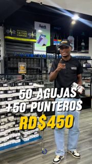 ⚡️SUPER OFERTA LIQUIDACION⚡️1 caja de 50 agujas de bastón + 1 caja de 50 punteros de la misma numeración por RD$450.Números Disponibles;-3RL
-5RL
-7RL
-9RL
-9m1
-11m1
-13m1
-15m1🔥 Oferta valida hasta agotar existencia. 🔥
•
Ordena ya!!!
WWW.JCGOLDENSUPPLY.COM
También por WhatsApp 809-258-6325
•
Tienda física 🏛️
Estamos en la avenida Mella N. 302 , esquina 19 de Marzo , al lado de la Sirena proximo a la zona colonial.  SANTO DOMINGO R.D 🇩🇴#jcgoldensupply #agujastradicionales #materialesparatatuar
