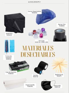 🗑️MATERIALES DESECHABLES 🗑️

Baberos - Pack 100 unidades
Guantes - Caja 100 unidades 
Gorros - Pack 100 unidades
Mascarilla - Cajas 50 unidades
Pack de baja lengua - 50 unidades
Caja de forros de maquinas - 200 unidades

•
Ordena ya!!! 
WWW.JCGOLDENSUPPLY.COM 
También por WhatsApp 809-258-6325 
•
Tienda física 🏛️ 
Estamos en la avenida Mella N. 302 , esquina 19 de Marzo , al lado de la Sirena proximo a la zona colonial.  SANTO DOMINGO R.D 🇩🇴 

 #jcgoldensupply #desechables #materialesparatatuar