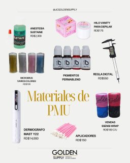 Productos de PMU que no pueden faltar en tu estación de trabajo:

✔️ Pigmentos originales
✔️ Dermógrafo confiable
✔️ Anestesia para mayor comodidad
✔️ Hilo de marcación y accesorios de diseño
✔️ Materiales desechables para trabajar con seguridad

Todo lo que necesitas para ofrecer resultados profesionales, lo encuentras en JC Golden Supply💛

📱Ordena 
WhatsApp (809) 258-6325. 

Ó 

📍Visítanos  En la Ave. Mella no.302, esq. 19 de Marzo (al lado de la Sirena) próximo al Barrio Chino, Sto. Dgo. 
⏰Laboramos De lunes a viernes 9am-5:50pm | Sab. 9am-2:50pm 

#JCgoldensupply #tattoosupply  #pmu #pmusupply