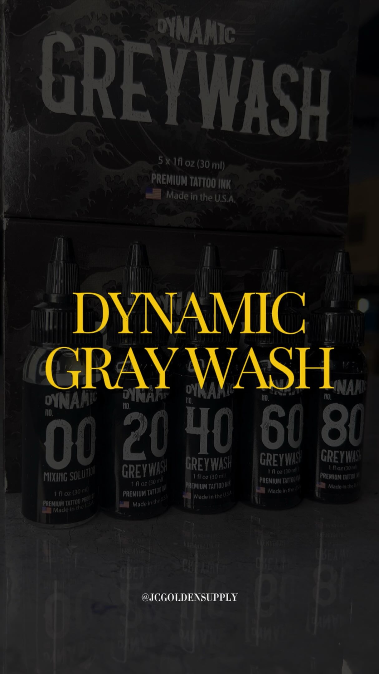 .
⭐️SET DILUYENTES 1 OZ
💵Set completo RD3,000
•
Para lograr degradados suaves y un control excepcional en cada sombreado, el set Dynamic Grey Wash es el favorito.
• 4 tonos listos para trabajar (20, 40, 60 y 80)
• 1 diluyente practico para mezclas y mayor dilusion.
• Ideal para realismo y black & grey.
• Fabricada en EE. UU. con la calidad que los artistas conocen y confían.
•
VISITANOS !
📍Tienda fisica
Estamos ubicados en la avenida Mella no.302 esq. 19 de marzo (al lado de la sirena) proximo al barrio chino, sto sgo.
Para envios 📦
📲Escribemos al WhatsApp 809-258-6325
#jcgoldensupply #dynamic #tattoo #graywash
