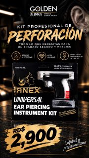 .
KIT PROFESIONAL DE PERFORACION ✨🪡
💵RD$2,900
•
Haz tus perforaciones de orejas con el Kit Profesional de Perforación JANEX Universal, una herramienta práctica para profesionales que buscan precisión y calidad en su trabajo.
Equípate con las herramientas adecuadas y lleva tu trabajo al siguiente nivel.
VISITANOS !
📍Tienda fisica
Estamos ubicados en la avenida Mella no.302 esq. 19 de marzo (al lado de la sirena) proximo al barrio chino, sto sgo.
Para envios 📦
📲Escribemos al WhatsApp 809-258-6325
#jcgoldensupply #janex #piercing #perforacion