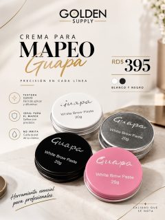 .
✨ CREMA PARA MAPEO GUAPA ✨
💵 RD$395
¡Cejas bien definidas desde el primer trazo! 🤍
La crema para mapeo Guapa es ideal para delimitar el diseño de las cejas antes de procedimientos como microblading, micropigmentación y tinte. Su color ayuda a visualizar mejor el contorno y trabajar la simetría con mayor precisión.
🎯 Un básico para lograr diseños más limpios y definidos en cada procedimiento.
•
VISITANOS !
📍Tienda fisica
Estamos ubicados en la avenida Mella no.302 esq. 19 de marzo (al lado de la sirena) proximo al barrio chino, sto sgo.
Para envios 📦
📲Escribemos al WhatsApp 809-258-6325
#jcgoldensupply #GUAPA #mapeodecejas #micropigmentacion #pmu