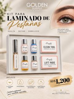 ✨
KIT PARA LAMINADO DE PESTAÑAS 
💵RD$1,200

¡Realza la mirada con pestañas más levantadas, definidas y con una curvatura hermosa! 😍 El kit Esqido Lashes reúne los productos esenciales para realizar el procedimiento de lifting de pestañas.

 ¿Qué incluye?

▫️4 lociones para el proceso de laminado.
▫️1 pegamento para pestañas.
▫️5 pares de almohadillas de silicona en diferentes tamaños.
▫️ 1 herramienta de limpieza para retirar residuos.

Todo lo que necesitas en un solo kit para complementar tus servicios de belleza. ✨
•
VISITANOS ! 

📍Tienda fisica 
Estamos ubicados en la avenida Mella no.302 esq. 19 de marzo (al lado de la sirena) proximo al barrio chino, sto sgo. 

Para envios 📦
📲Escribemos al WhatsApp 809-258-6325

#jcgoldensupply #laminadodepestañas #pmu #esquidolashes