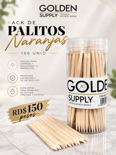 ✨
PACK DE PALITOS NARANJAS
📦 Pack de 100 unidades
💰 RD$150
•
Dale ese toque profesional a tu mesa de trabajo con nuestros palitos naranjas. Un básico que no puede faltar entre tus materiales. 
•
VISITANOS ! 

📍Tienda fisica 
Estamos ubicados en la avenida Mella no.302 esq. 19 de marzo (al lado de la sirena) proximo al barrio chino, sto sgo. 

Para envios 📦
📲Escribemos al WhatsApp 809-258-6325

#jcgoldensupply #palitosnaranja #pmu