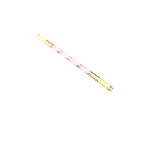 Tebori rosado y dorado