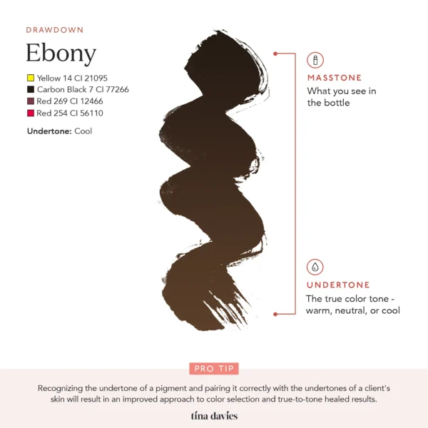 6 ebony perma blend 1/2 onz - Imagen 2