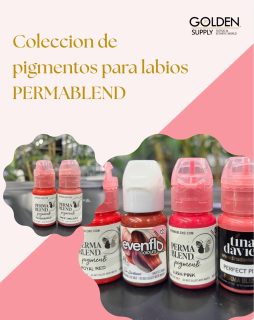 COLECCION DE PIGMENTOS PARA LABIOS PERMABLEND

TONOS: 

Royal red - 2,300 
Lady bug - 2,300
Hot pink - 2,200
Raspberry - 2,300
Pillow talk - 2,300 
Bazooka - 2,300
Lush pink - 2,300 
Tres pink - 2,300
Sweet melissa - 2,300 
Passion red - 2,300 
Date night - 2,300 
French fancy - 2,300
Pink coral - 2,200
Perfect pink - 2,200
Flame - 2,200 
Red apple - 2,500
Lulus rose - 2,200 
Malbec - 2,200
Clay - 2,200 
Malina ice - 2,500

Ordena ya!!! 
WWW.JCGOLDENSUPPLY.COM 
También por WhatsApp 809-258-6325 
•
Tienda física 🏛️ 
Estamos en la avenida Mella N. 302 , esquina 19 de Marzo , al lado de la Sirena proximo a la zona colonial.  SANTO DOMINGO R.D 🇩🇴 

 #jcgoldensupply #micropigmentacion #permablend