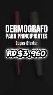 Demógrafo ideal para practicas de Micropigmentación 

Colores: 
Rosado
Plateado 

Incluye: 
2 baterias 
Cargador 
Dermografo 
Base de dermografo para usarse de manera alambrica 

Precio: 
RD$3,960

Ordena ya!!! 
WWW.JCGOLDENSUPPLY.COM 
También por WhatsApp 809-258-6325 
•
Tienda física 🏛️ 
Estamos en la avenida Mella N. 302 , esquina 19 de Marzo , al lado de la Sirena proximo a la zona colonial.  SANTO DOMINGO R.D 🇩🇴 

 #jcgoldensupply #micropigmentacion #dermografo