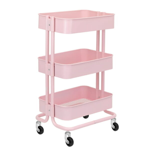 Estante N.7 Rosado en metal