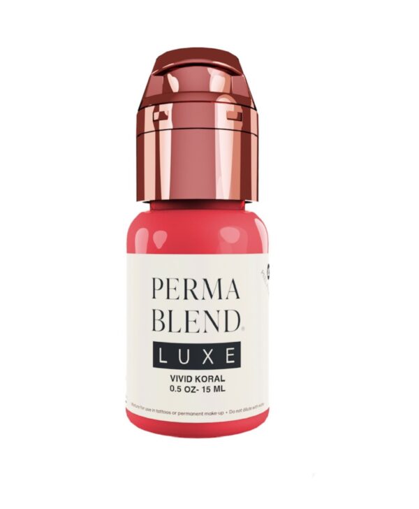 Vivid Coral Luxe perma blend 1/2 oz