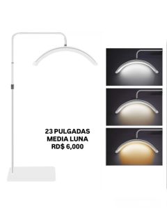 LÁMPARAS MEDIA LUNA 🌒 

El toque de elegancia que tu estudio necesita 

✅ 3 tonos de luz todos los modelos
✅ Luz led de bajo consumo y alta iluminación
✅ Modelos de piso incluye control remoto
✅ Materiales de alta calidad

Ordena ya!!!
WWW.JCGOLDENSUPPLY.COM
También por WhatsApp 809-258-6325

Tienda física 🏢
Estamos en la avenida Mella N.302, esquina 19 de Marzo, al lado de la Sirena proximo a la zona colonial. SANTO DOMINGO RD 🇩🇴

#jcgoldensupply #micropigmentacion
#lamparamedialuna