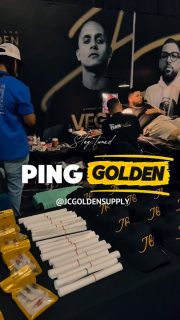PING GOLDEN Con @elguardiatattoo 
en @astrosdq 2026 🧑🏾‍🚀🚀🏆 (4ta Edición)
.
#jcgoldensupply 
#astrosdq 
#pingpong