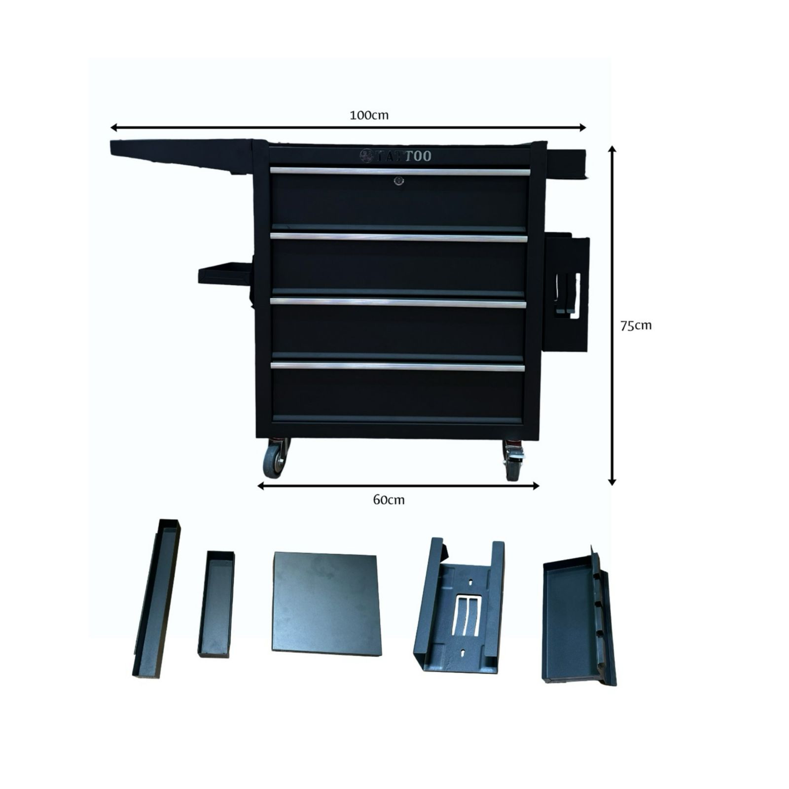 ESTANTE ORGANIZADOR NEGRO - Imagen 2