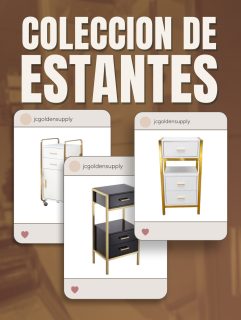 .
💎Colección de Estantes Organizadores 💎

Tu espacio de trabajo habla de ti. Dale a tu estudio o salón el orden que merece con las alguno de nuestros estantes. La combinación perfecta entre estética moderna y fuerza estructural.

💎 Calidad Premium: Estructura robusta con un diseño limpio que eleva la imagen de cualquier local. 

💎 Optimización de Espacio: Aprovecha cada centímetro vertical y mantén tus insumos siempre organizados.

💎 Estabilidad Total: Bases firmes que garantizan seguridad para tus productos.

💎 Acabado Duradero: Recubrimiento profesional que resiste el uso rudo y evita la corrosión.

Porque un espacio organizado es un espacio más productivo. 
•
Ordena ya!!! 
WWW.JCGOLDENSUPPLY.COM 
También por WhatsApp 809-258-6325 
•
Tienda física 🏛️ 
Estamos en la avenida Mella N. 302 , esquina 19 de Marzo , al lado de la Sirena proximo a la zona colonial.  SANTO DOMINGO R.D 🇩🇴 

 #jcgoldensupply #estantes #mobiliarios