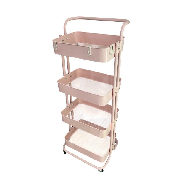 ORGANIZADOR ROSADO 4 NIVELES