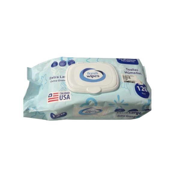 TOALLAS HUMEDAS PACK 120 UNIDADES